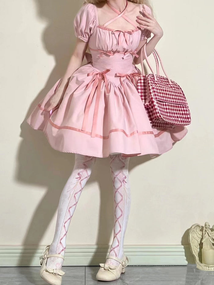 ♡ Pink Ribbon ♡ - Dolly Dress