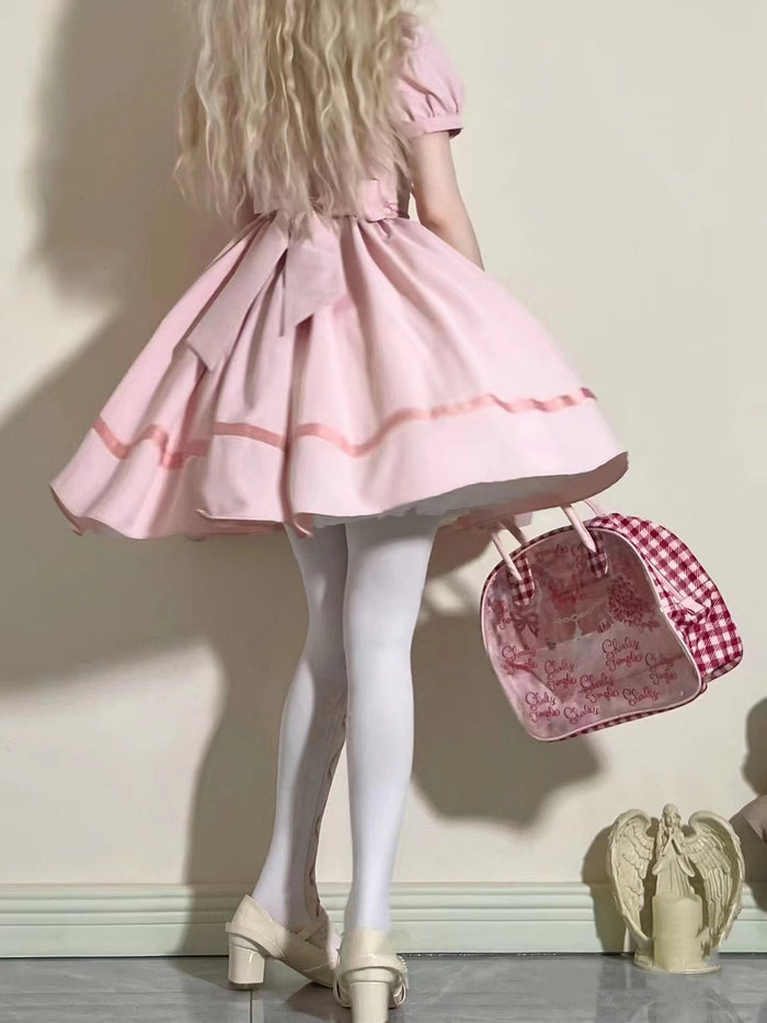 ♡ Pink Ribbon ♡ - Dolly Dress