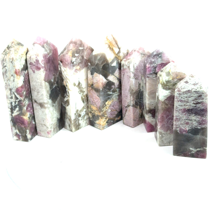 Pink Tourmaline Gemstone Tower