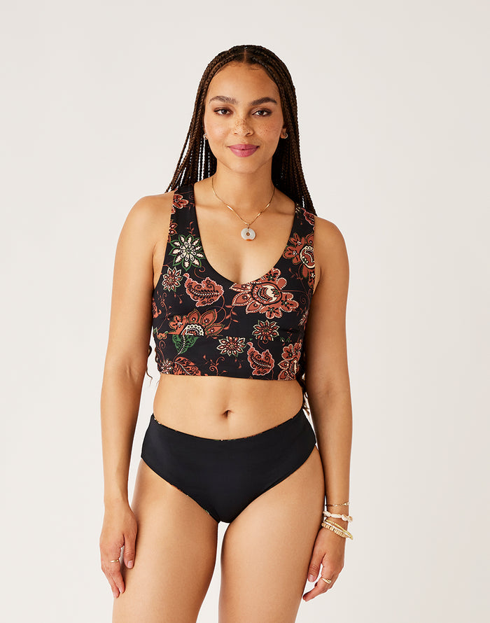 Pipa Reversible Bottom: Taj/Black - FINAL SALE