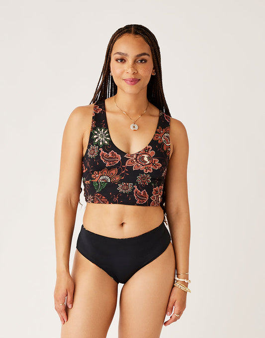 Pipa Reversible Bottom: Taj/Black - FINAL SALE