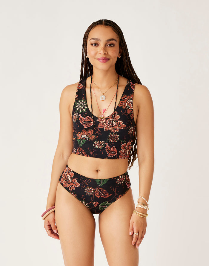 Pipa Reversible Bottom: Taj/Black - FINAL SALE