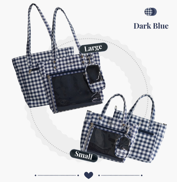♡ Plaid Tote Itabag ♡