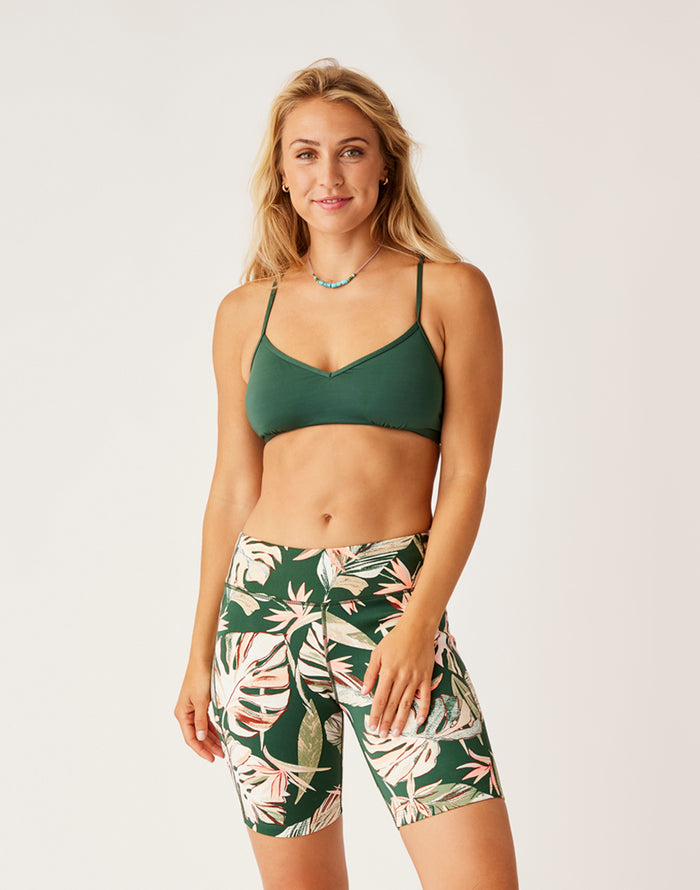 Platte Short: Cilantro Tropical - FINAL SALE