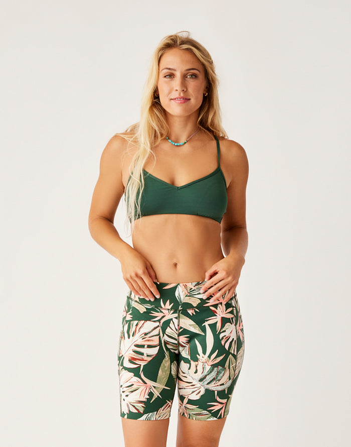 Platte Short: Cilantro Tropical - FINAL SALE
