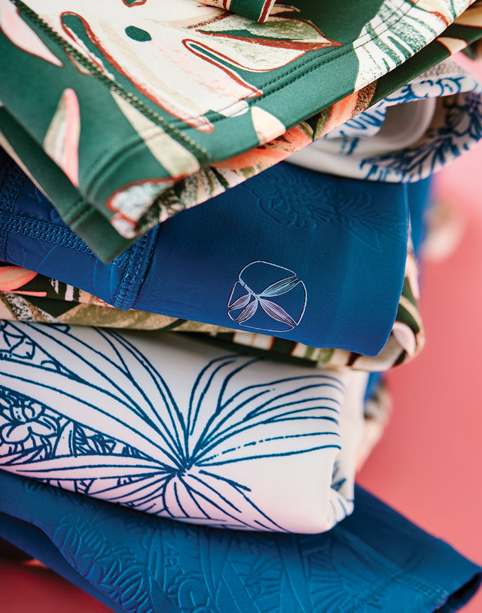 Platte Short: Cilantro Tropical - FINAL SALE