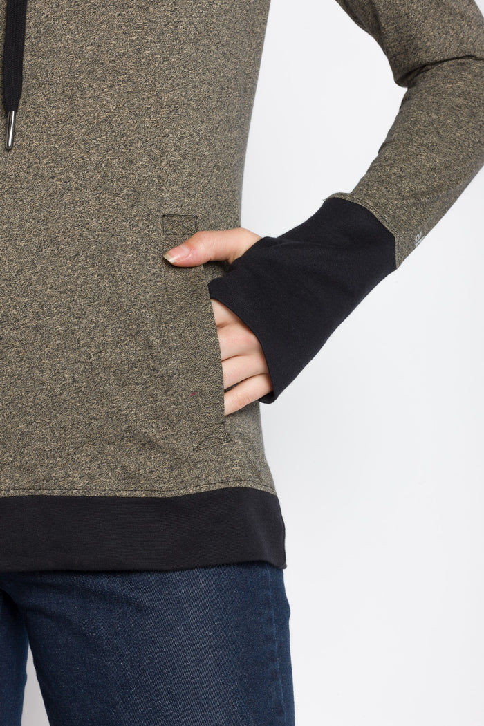 Poet | Women's Cowl Neck Jersey Top