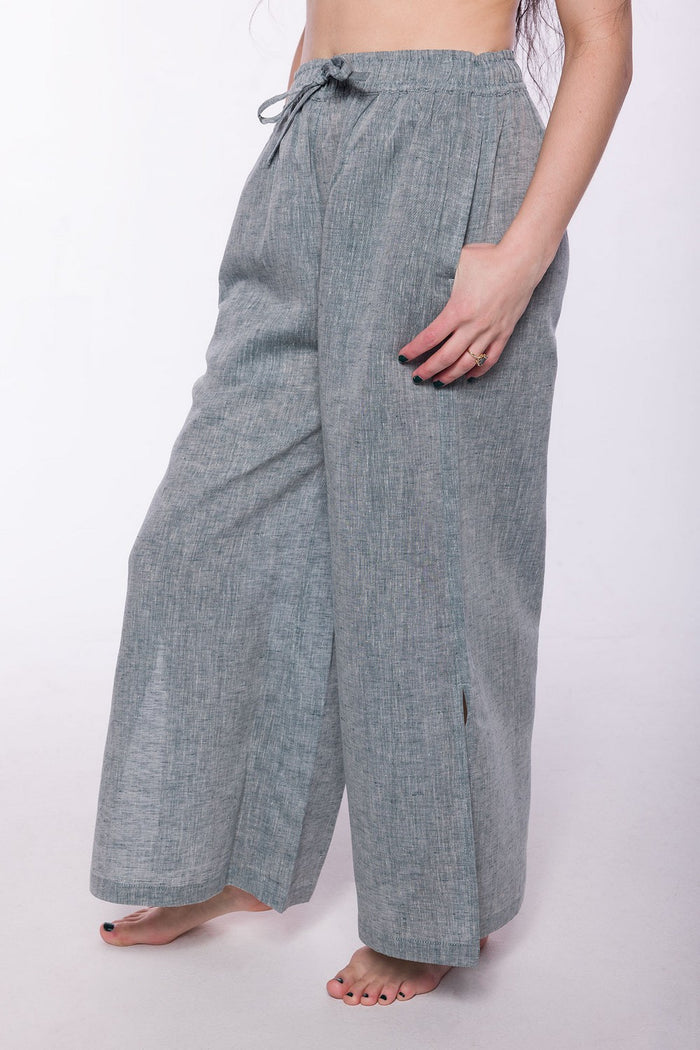 Po'Ipu | Women's Stainproof Linen Lyocell Blend Pants
