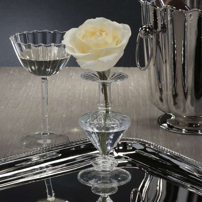 Pompidou Clear Glass Vase - Vases by Carlyle Avenue