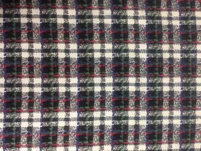 Printed Cotton - Red / White / Black / Green