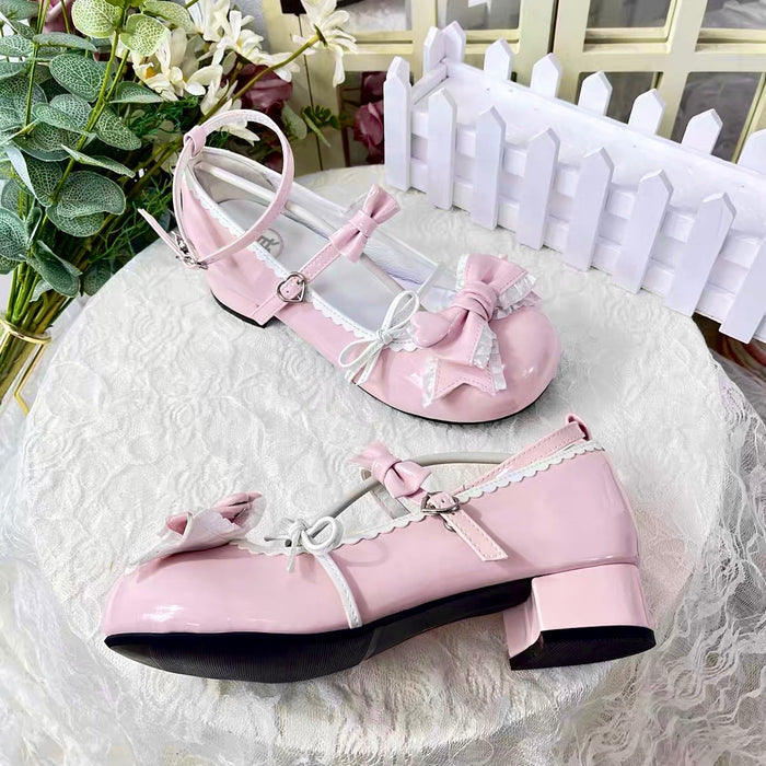 ♡ Puff Party ♡ - Low Heels