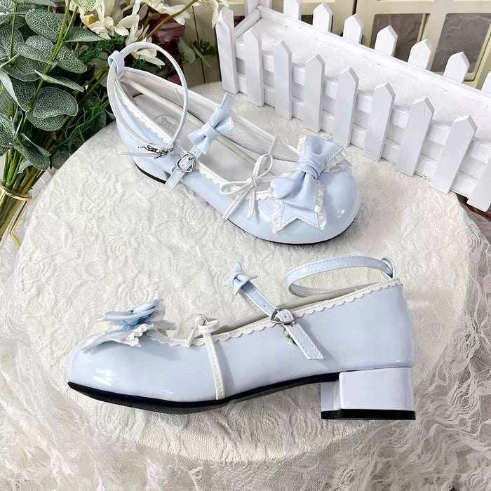 ♡ Puff Party ♡ - Low Heels