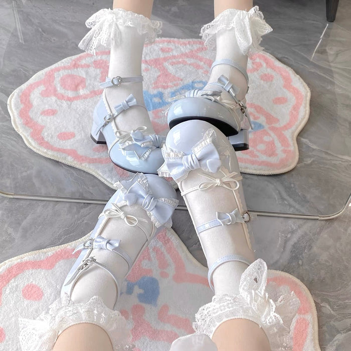 ♡ Puff Party ♡ - Low Heels