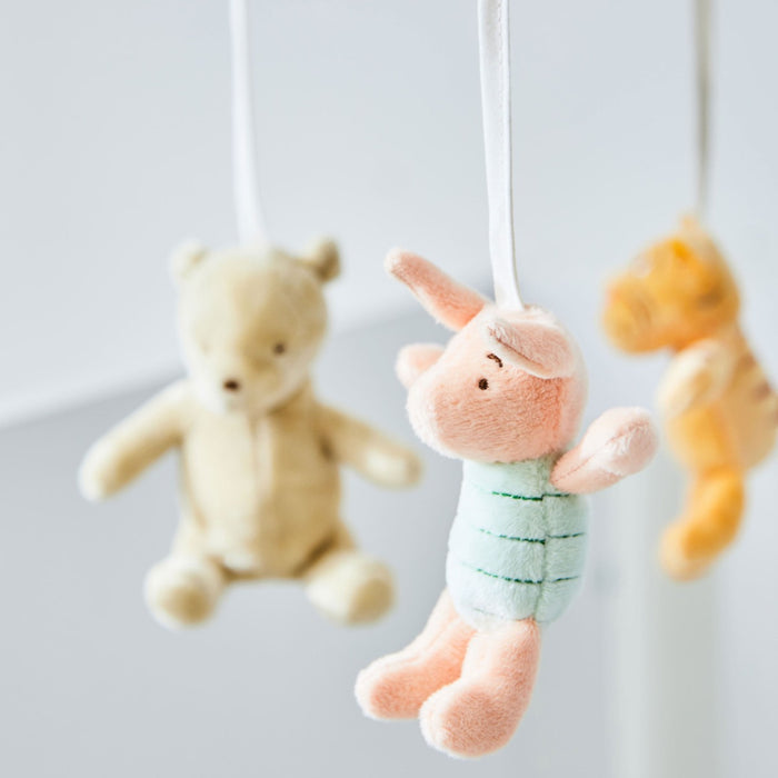 Rainbow Designs Personalised Winnie the Pooh Hundred Acre Wood Lullaby Mobile