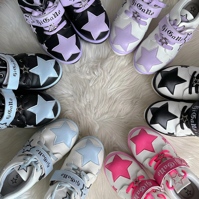♡ Rainbow Star ♡ - Y2K Chunky Sneakers