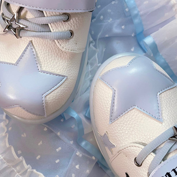 ♡ Rainbow Star ♡ - Y2K Chunky Sneakers