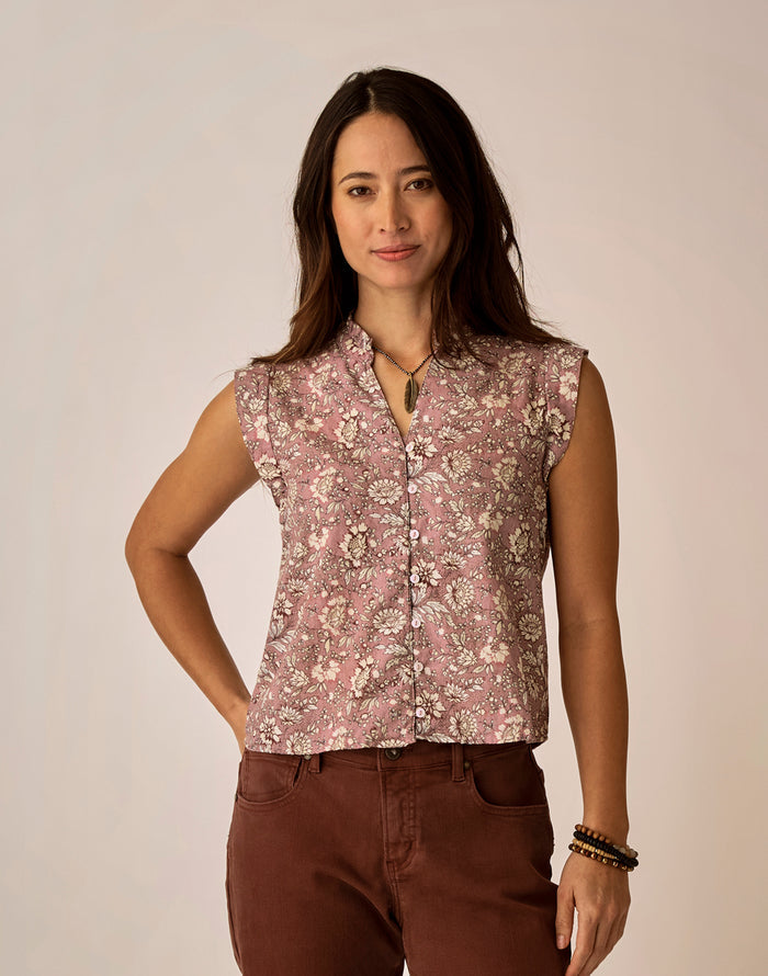 Reagan Top: Dusk Isla