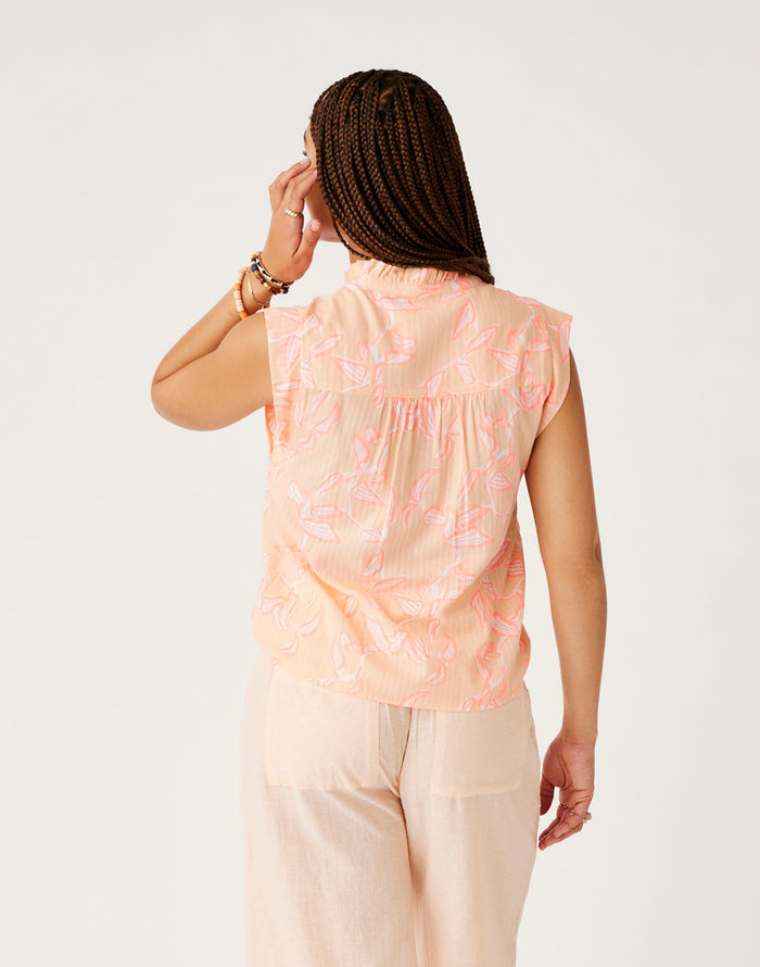 Reagan Top: Jade Pink - FINAL SALE