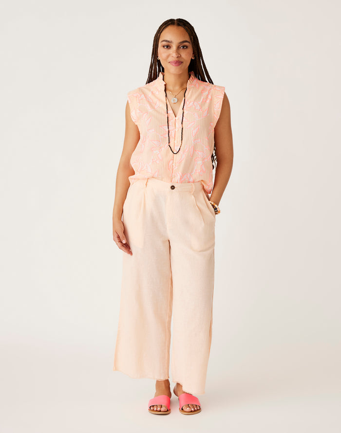Reagan Top: Jade Pink - FINAL SALE
