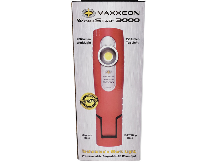 Rechargeable LED Work Light-Maxxeon-Atlas Preservation