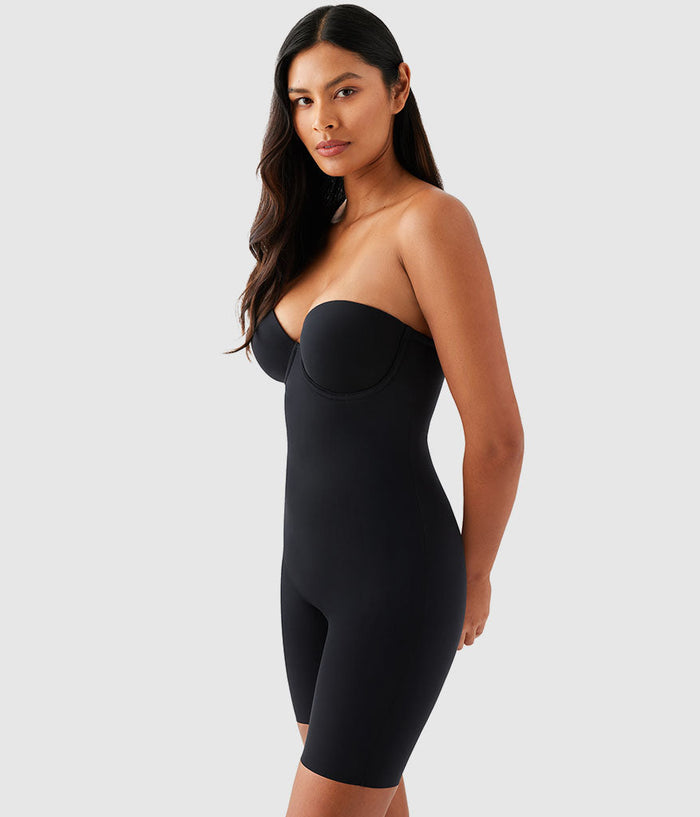 Red Carpet™  All In One Thigh Shaper: Black