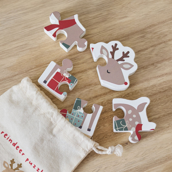 Reindeer Wooden Puzzle FSC® 12 months+