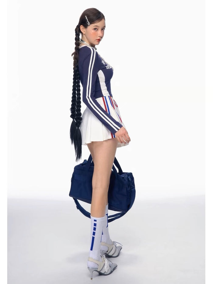 Retro American Racer Top