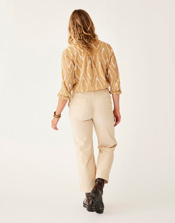 Rex Wide Leg: Cement - FINAL SALE