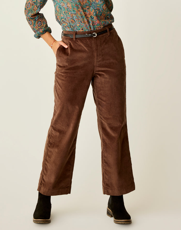 Rex Wide Leg: Espresso