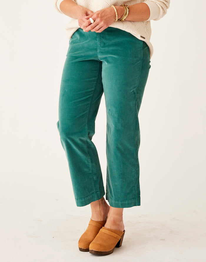 Rex Wide Leg: Forest - FINAL SALE