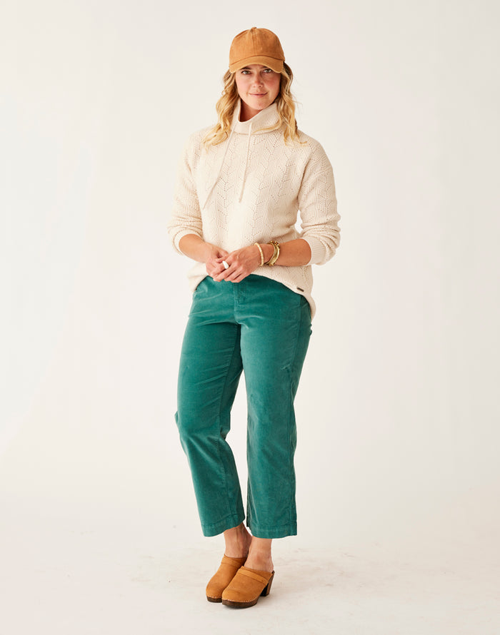 Rex Wide Leg: Forest - FINAL SALE