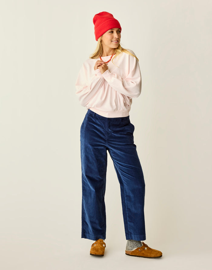 Rex Wide Leg: Navy