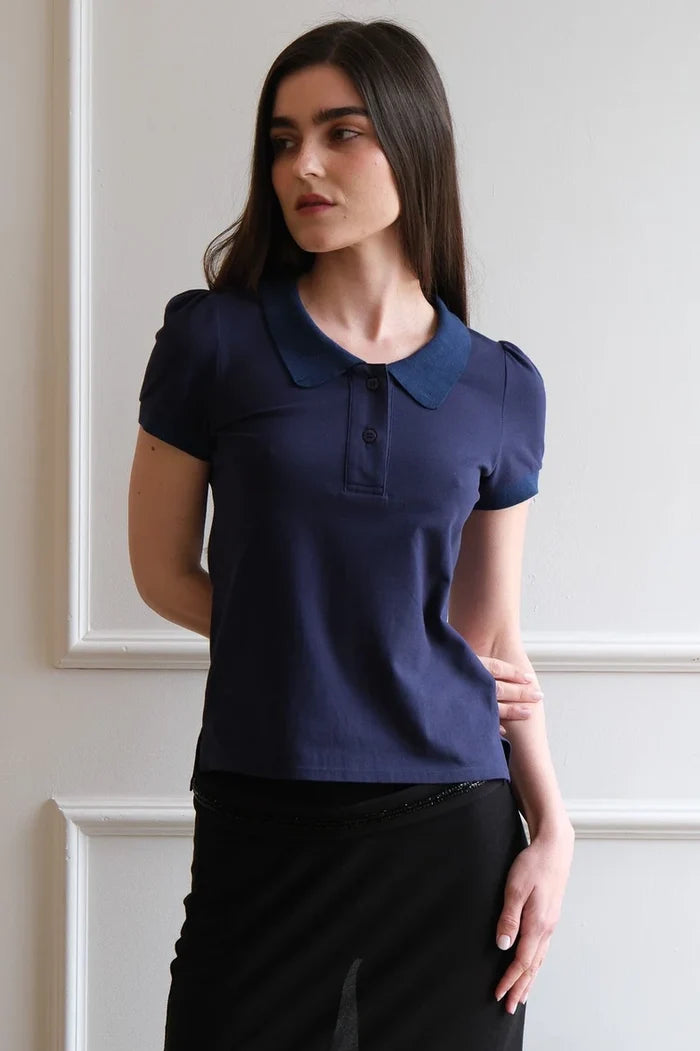 Ridge Polo Tops Geel
