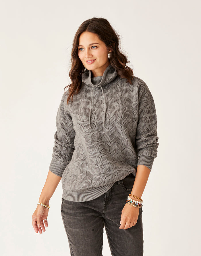 Rockvale Allover Stitch: Pewter Heather - FINAL SALE