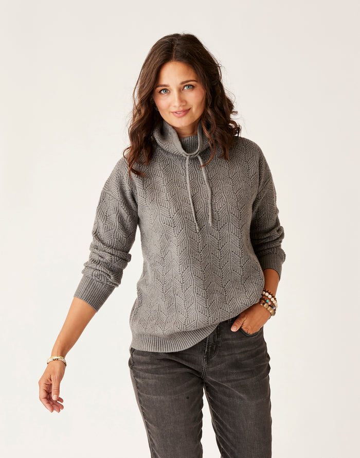 Rockvale Allover Stitch: Pewter Heather - FINAL SALE