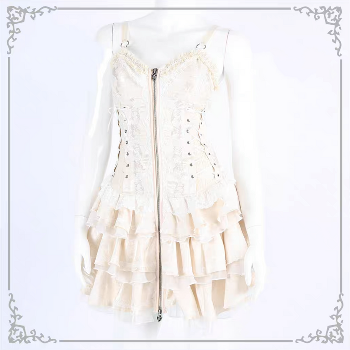 Ivory Dress / One size fits 82-150lbs