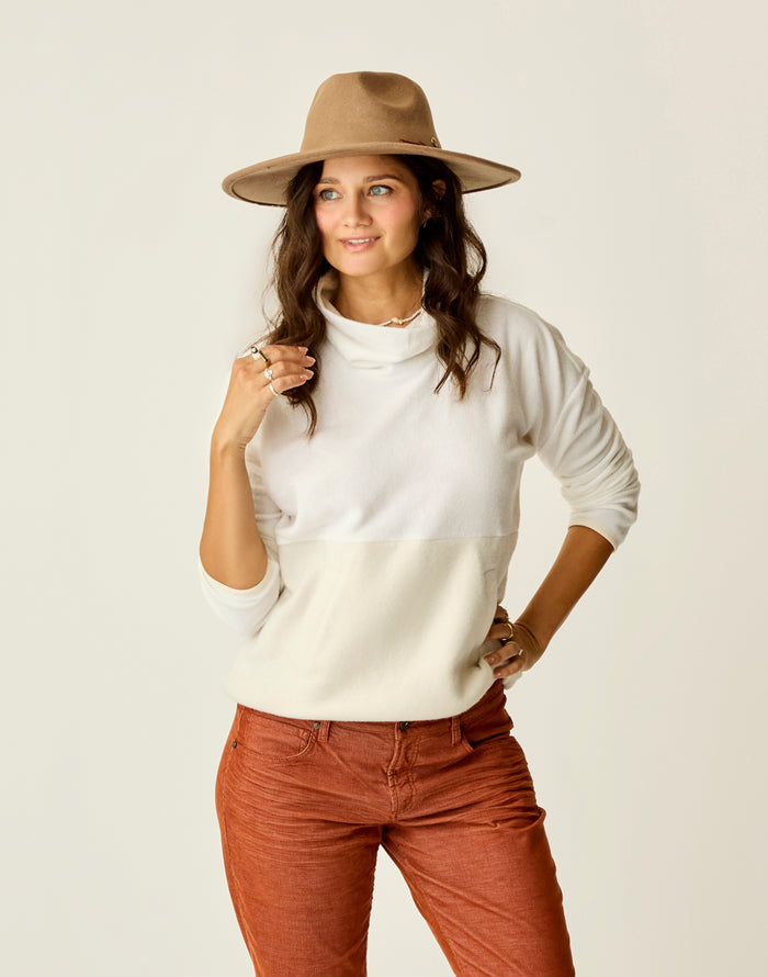 Rowayton Colorblock 2.0: Cloud w. Birch