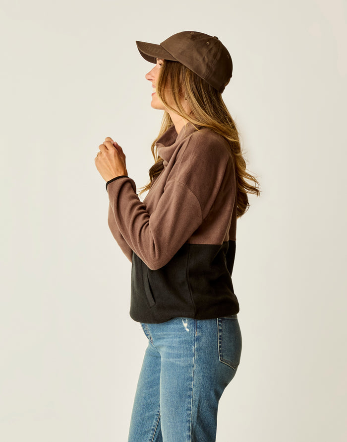Rowayton Colorblock 2.0: Espresso w. Black