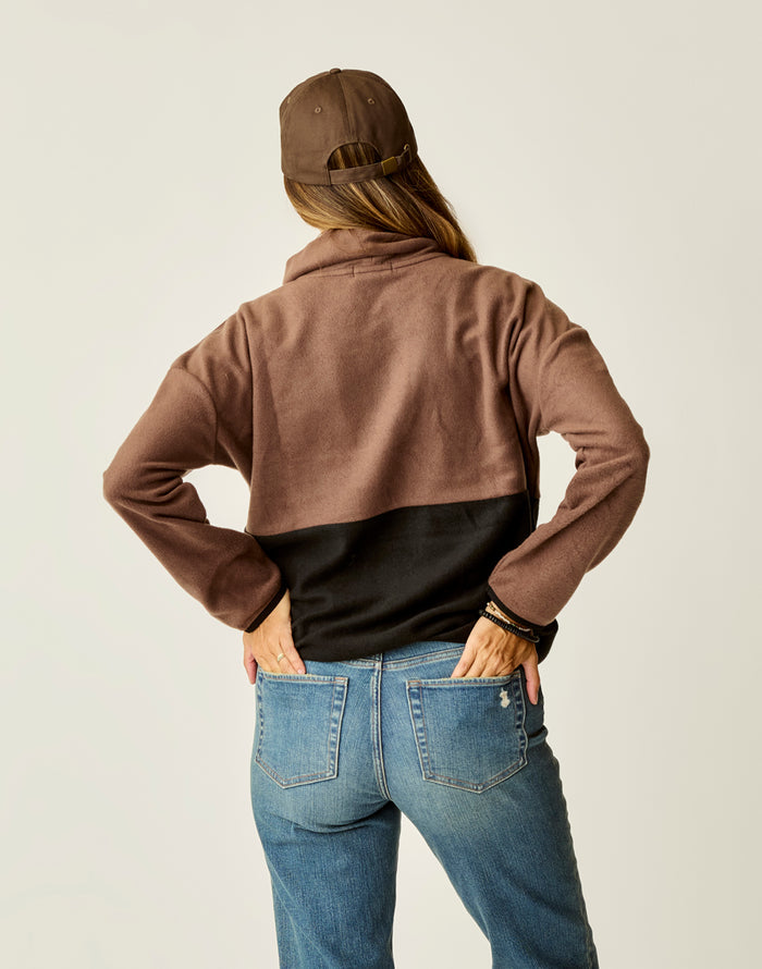 Rowayton Colorblock 2.0: Espresso w. Black