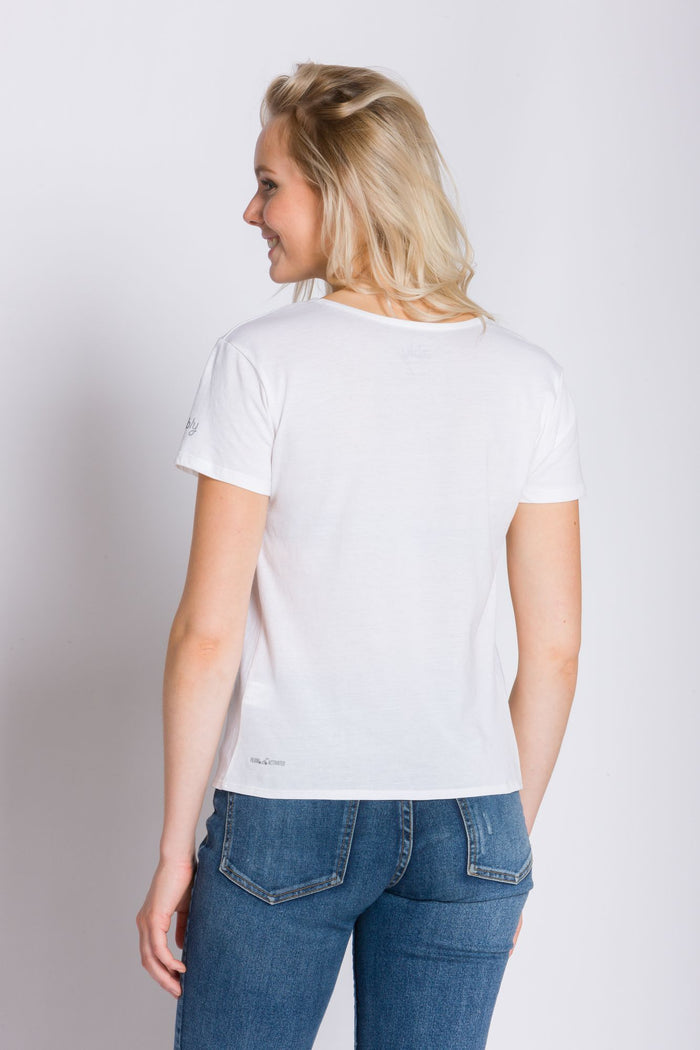 Sadie | Women's Knit Tie Bottom Shirt