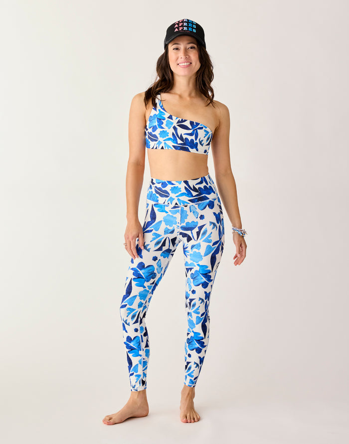 Saluda Compression Tight: Cloud Mezcal - FINAL SALE