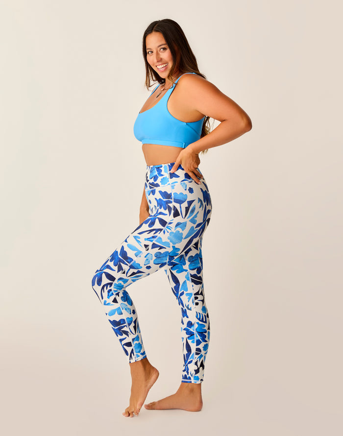 Saluda Compression Tight: Cloud Mezcal - FINAL SALE