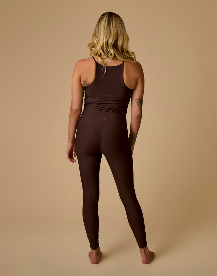 Saluda Compression Tight: Coffee