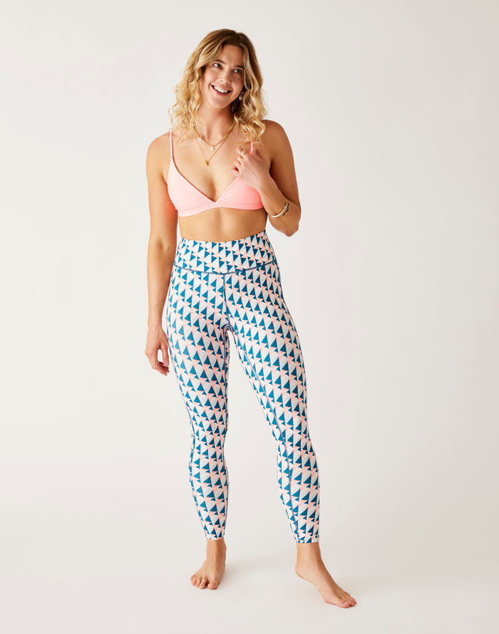 Saluda Compression Tight: Windward - FINAL SALE