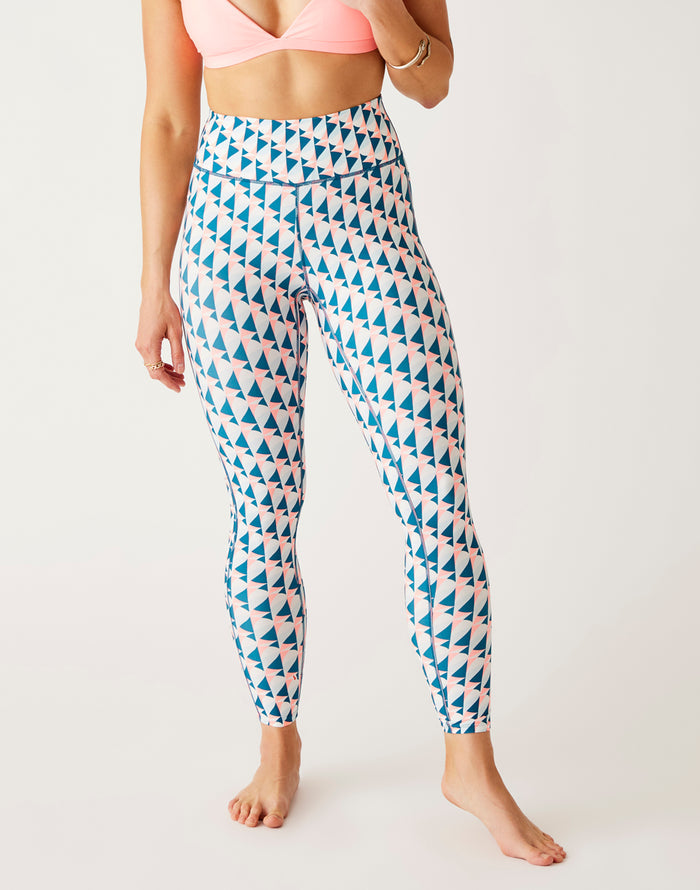 Saluda Compression Tight: Windward - FINAL SALE