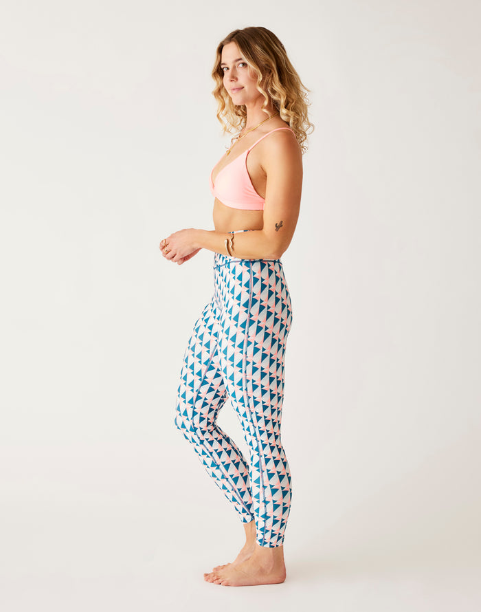 Saluda Compression Tight: Windward - FINAL SALE