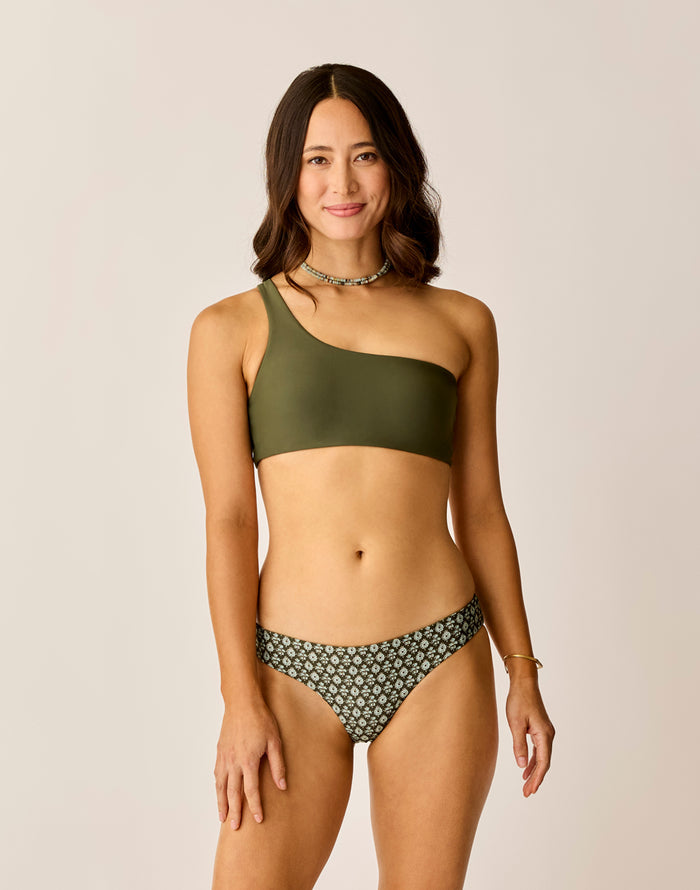 Sanitas 2.0 Compression Bottom: Dk. Fir Batik