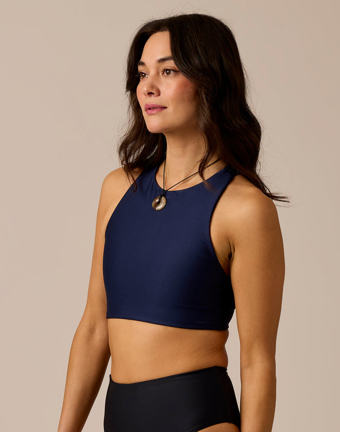 Sanitas Compression Reversible Top: Black/Navy