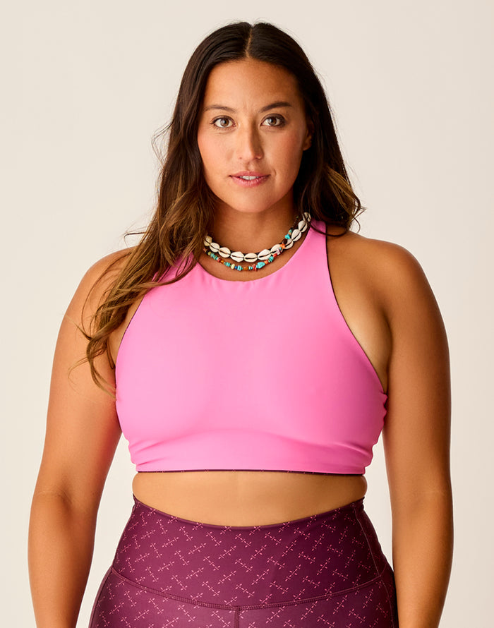 Sanitas Compression Reversible Top: Disco/Hot Pink - FINAL SALE