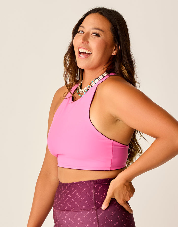 Sanitas Compression Reversible Top: Disco/Hot Pink - FINAL SALE